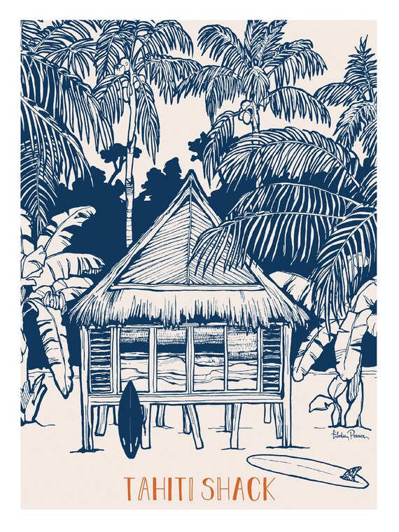 Tahiti Shack Carte Postale Imprime A6 Dessin Illustration Etsy Ireland Tahiti Shack Carte Postale Imprime A6 Dessin Illustration Etsy Ireland