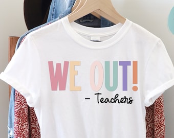 T-shirt de vacances d'été, t-shirt de professeur sur les vacances d'été, chemise de professeur de vacances d'été, professeur de vacances d'été