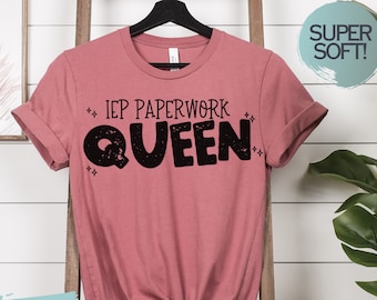 IEP Tshirt, Special Education Teacher Shirt, Gift for Special Education Teacher, IEP Shirt, Teacher Appreciation