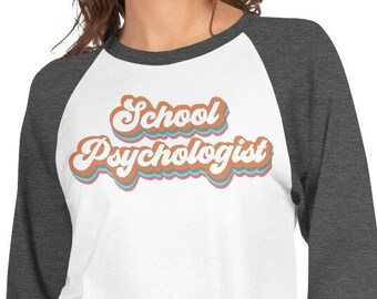 Schoolpsycholoog Shirt, School Psych Tshirt, Retro School Psychologie Shirt, School Psych Gift