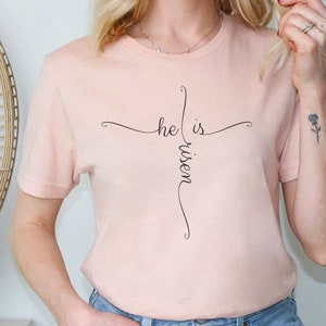 He is Risen Religious Easter Shirt, Christian Shirt, Resurrection Sunday Shirt