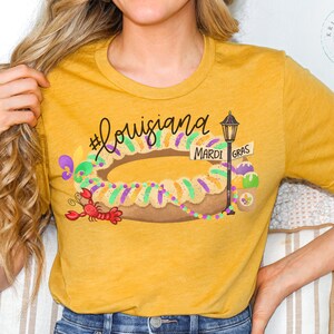 Mardi Gras Shirt for Women, trendy mardi gras shirts, louisiana mardi gras