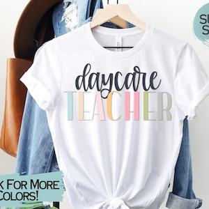 Kindertagesstätte Lehrer Shirt, Kindertagesstätte Lehrer Geschenk, Kindertagesstätte Lehrer Geschenk Tee, Kindertagesstätte Leben Shirt, Kindertagesstätte Arbeiter Shirt, Lehrer Wertschätzung