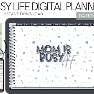 Digital Planner, Digital Planner For Busy Life Mom, Digital Planner 2026, 2026 Digital Planner, GoodNotes Planner, Dated Digital Planner