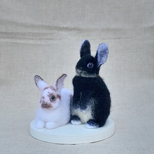 Topper per torta nuziale Coniglietti d&#39;amore