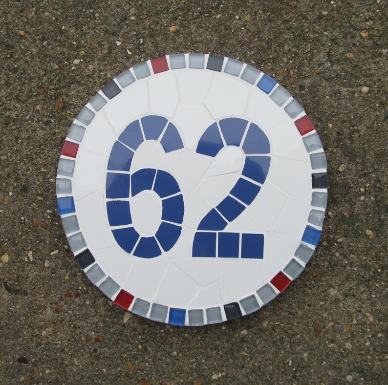 Custommade House Number Mosaic classic Style Different Etsy Australia