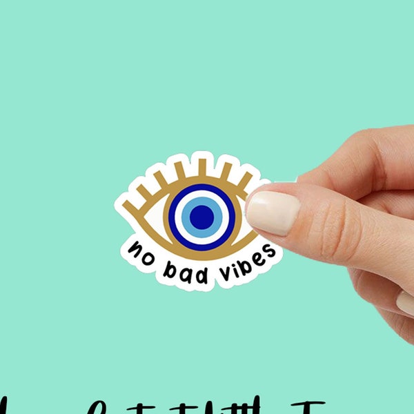 Mal de ojo Sticker, Regalo para mama, evil eye Sticker, mal de ojo, calcomania, Water Bottle Sticker, Decal Laptop Sticker, funny sticker