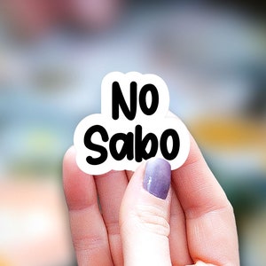 No Sabo Sticker, funny sticker, mexican mom Sticker, Latina sticker, Water Bottle Sticker, Spanish expression Laptop Sticker, no sabo kid