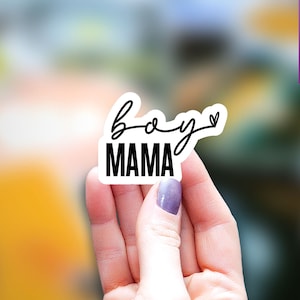 Mom of boys Sticker, kindle sticker, mom Sticker, journal sticker, planner sticker, Water Bottle Sticker, Decal Laptop Sticker,sticker decal