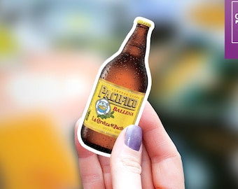 Beer Sticker, kindle sticker, Cerveza Sticker, mexican drink sticker, journal sticker, Water Bottle Sticker, Decal Laptop Sticker