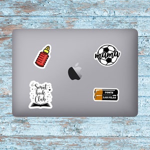 Ponte las Pilas Mexican Sticker, kindle sticker, Ponte las pilas, Mexican Phrases, funny sticker, Water Bottle Sticker, Decal Laptop Sticker image 4