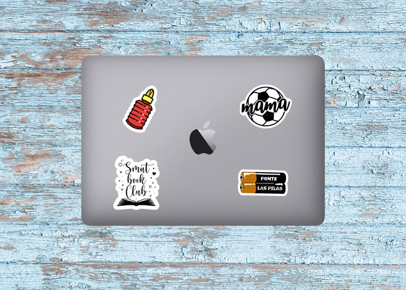 Ponte las Pilas Mexican Sticker, kindle sticker, Ponte las pilas, Mexican Phrases, funny sticker, Water Bottle Sticker, Decal Laptop Sticker image 4