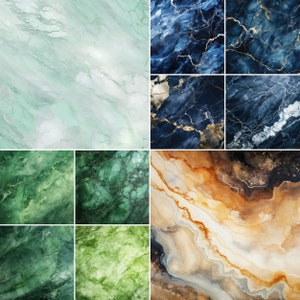 Marble Textures 100 Texture Graphics, Digital Paper, Printable ...