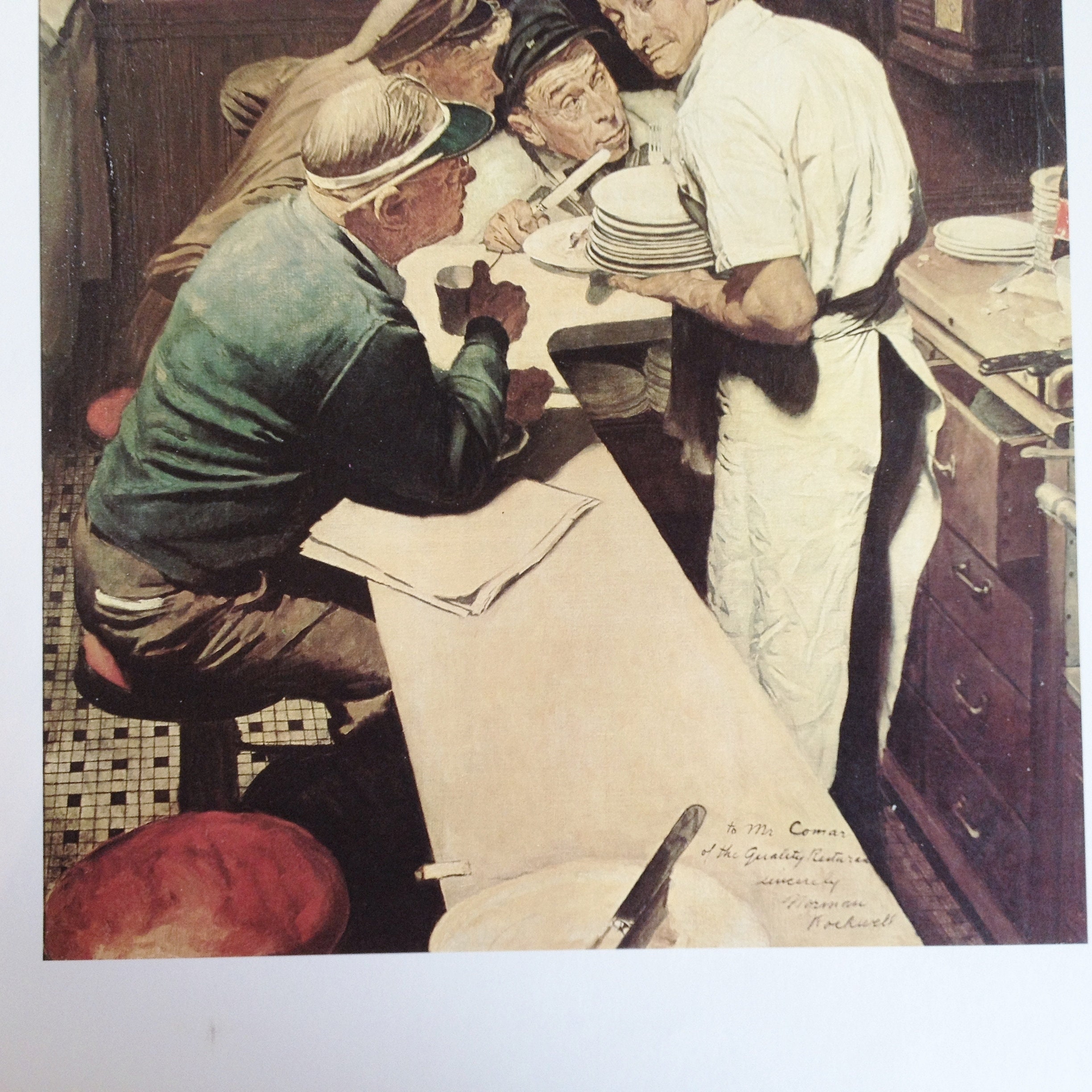 norman rockwell tshirt