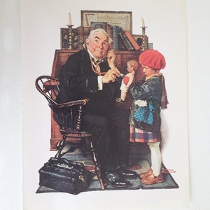 ノーマン・ロックウェル 注射 Norman Rockwell 