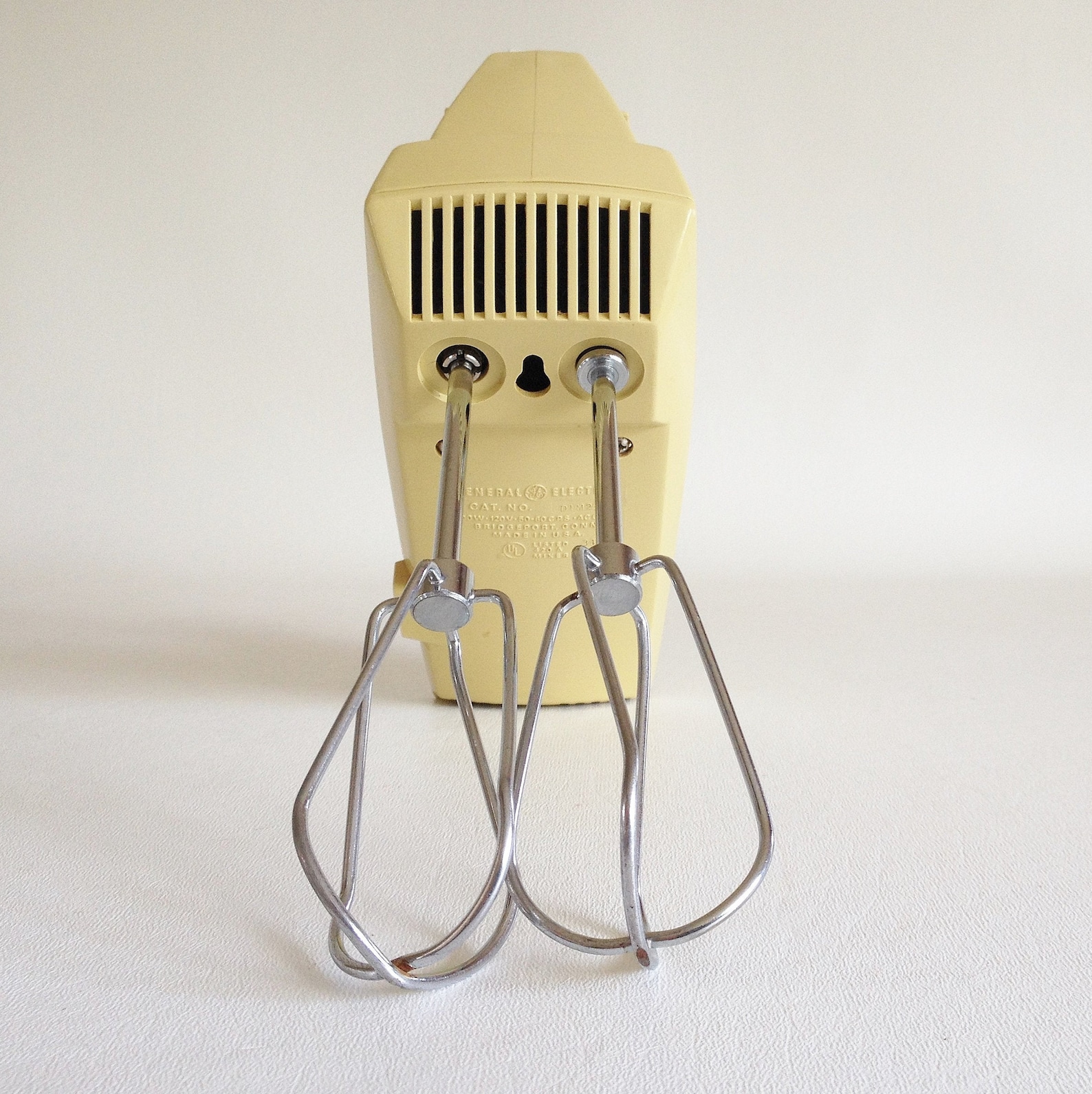 HAND MIXER Retro Mustard Yellow Electric G E Hand Mixer Etsy