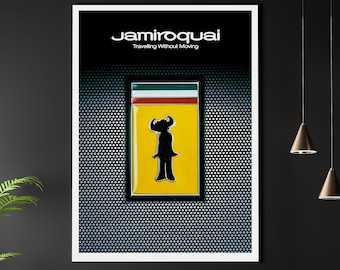 Jamiroquai Poster Matte A3 A4 Art Print. Travelling Without Moving. Jay Kay. Cosmic Girl. High Times. Funk, Jazz, Soul