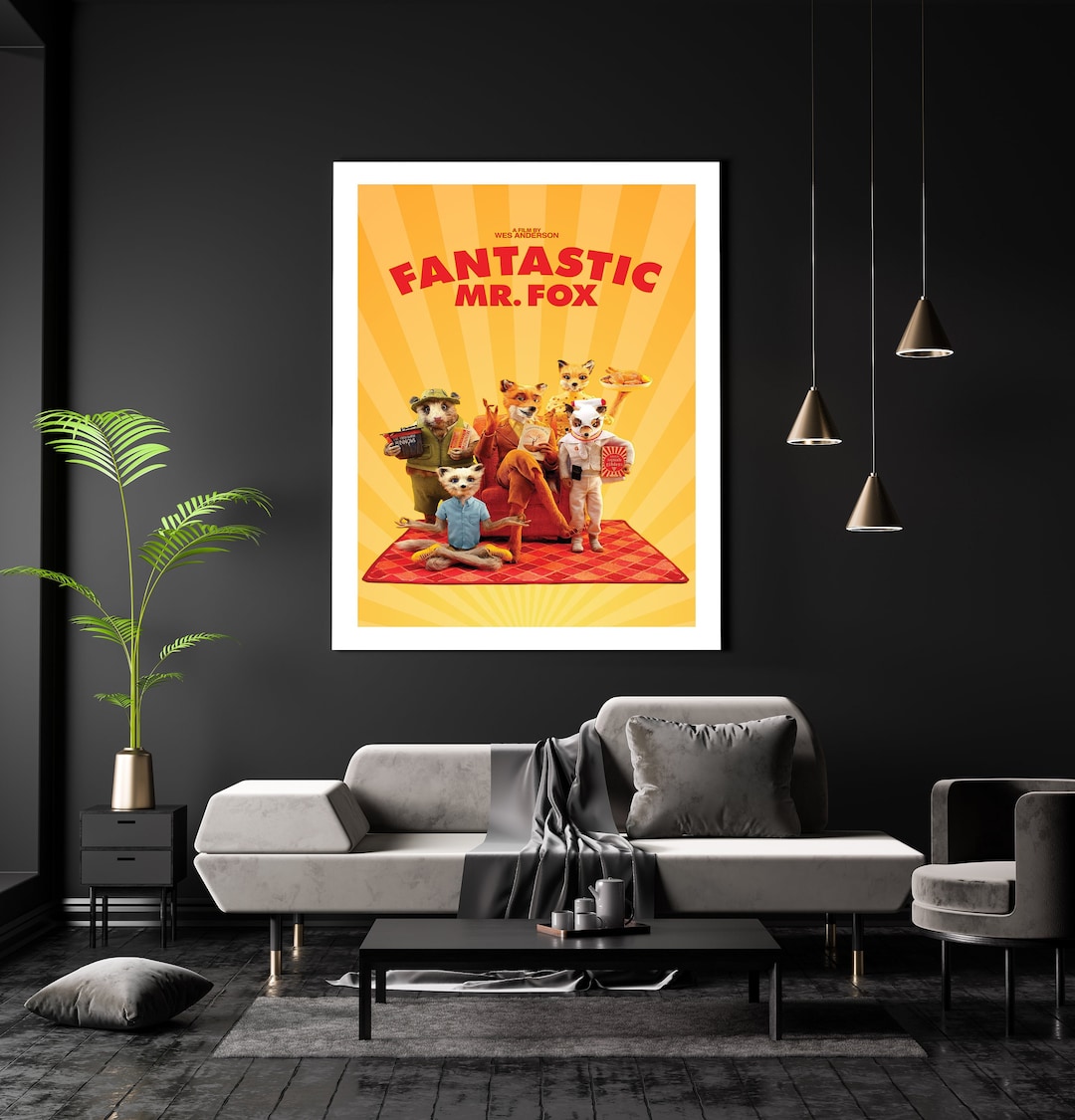 Fantastic Mr Fox Movie Poster A3 A4 Matte Fine Art Print. Pop Culture ...