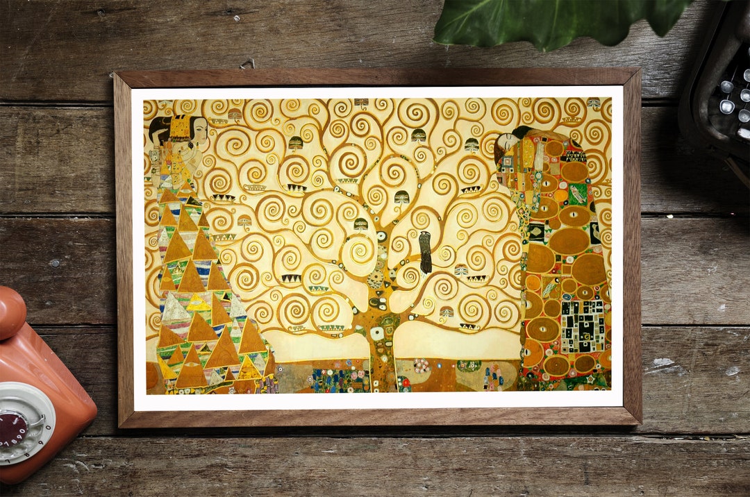 El árbol de la vida de Gustav Klimt A3 A4 Fine Art Print. Pintura ...