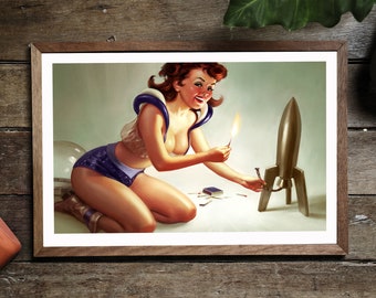 Pin up Girl Matches - Etsy