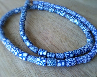 23 African trade paper beads (or so many more) to create necklaces or bracelets
