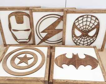 superhero nursery decor