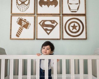 superhero nursery decor