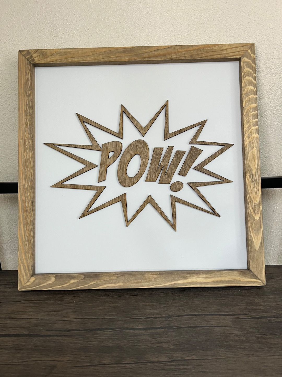 POW! | Superhero Sign - Etsy
