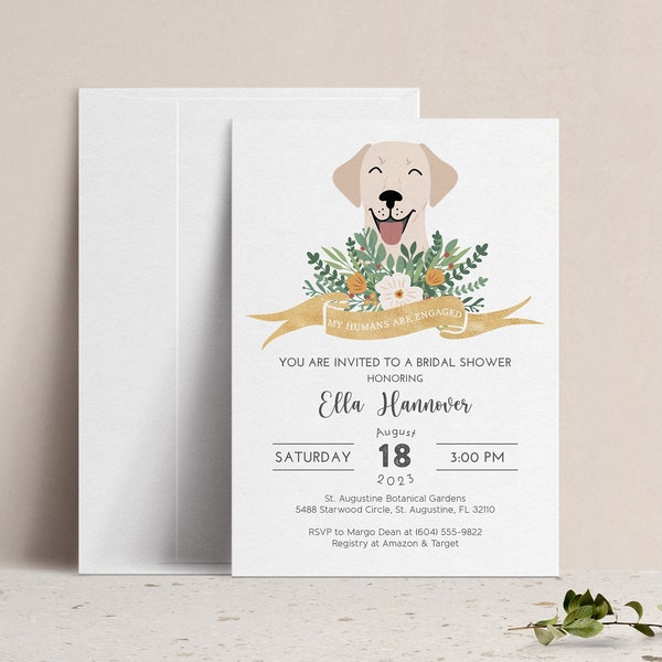 Dog Bridal Shower Etsy