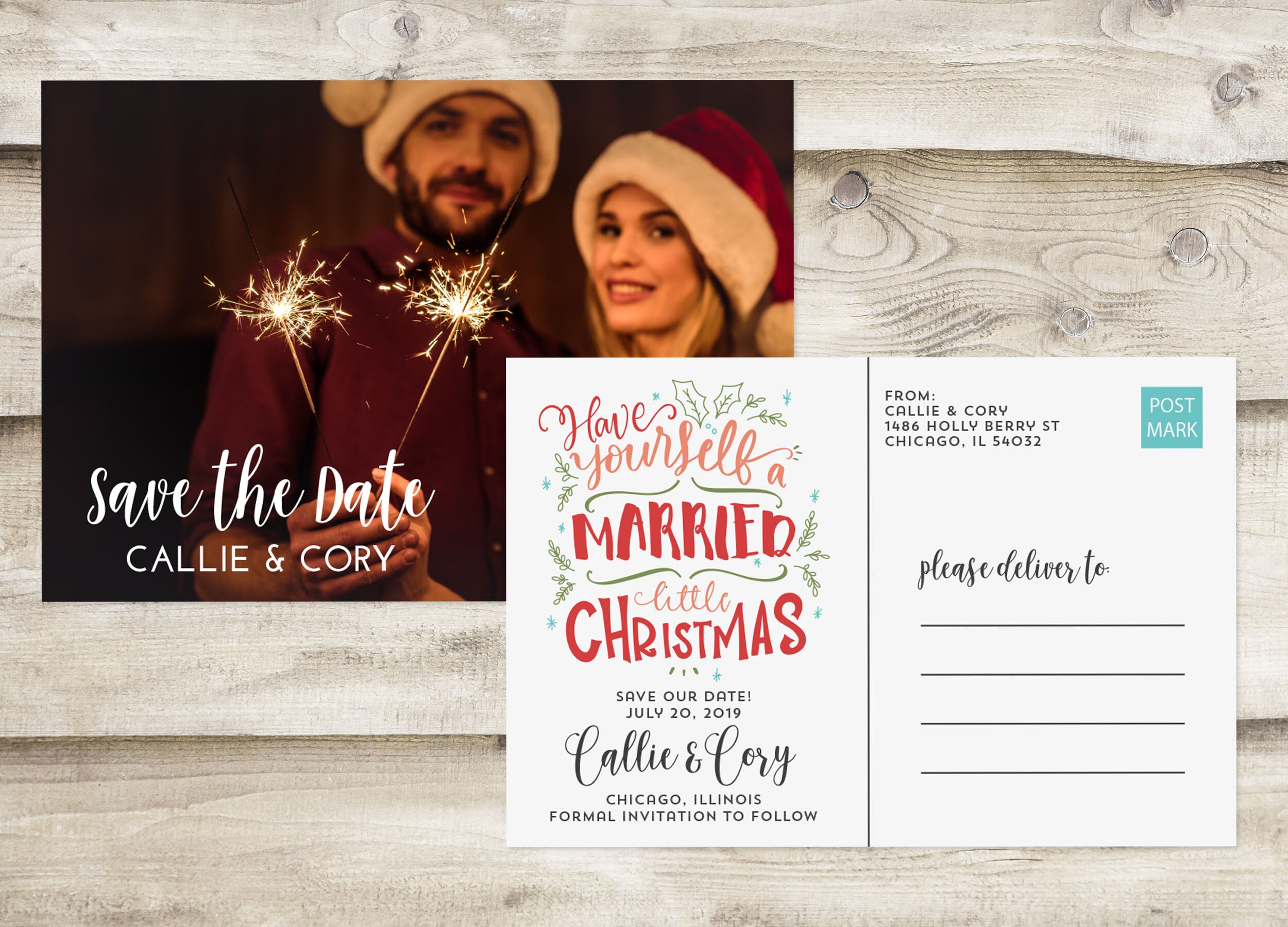 Have Yourself A Married Little Christmas Card 