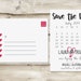 see more listings in the Save the Date Cards section