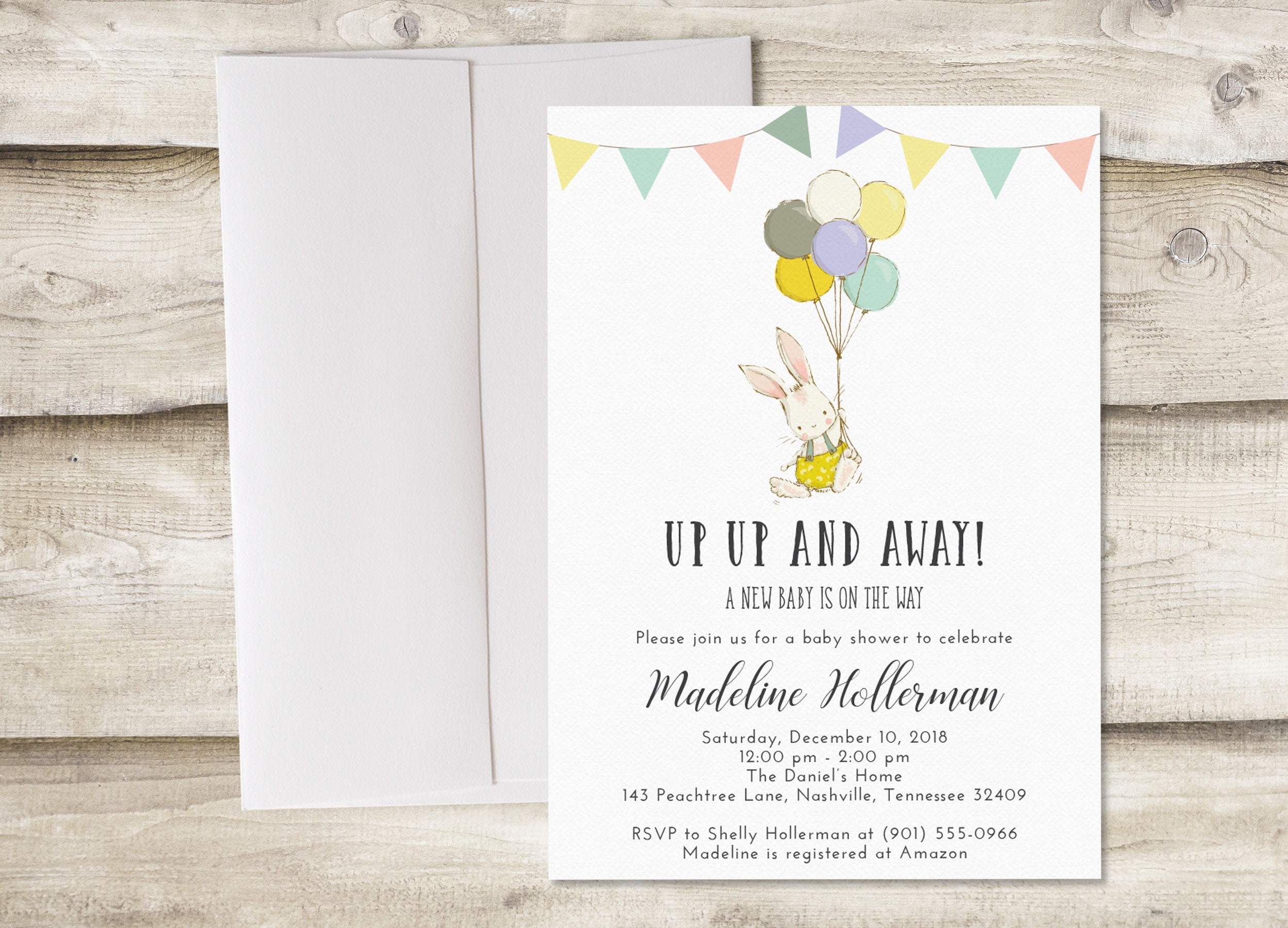 Up up and Away A New Baby is on the Way Baby Shower - Etsy