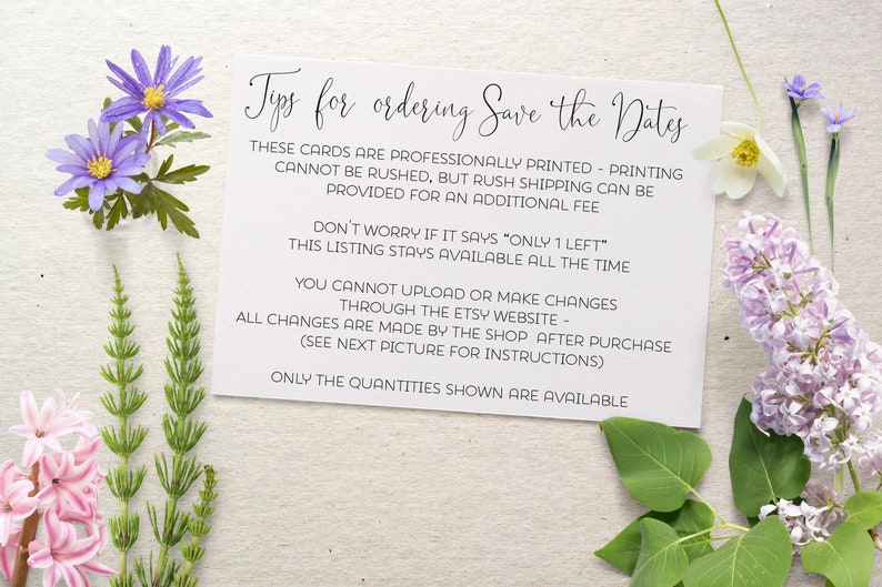 Engagement Announcement Card Postcard Save the Date Photograph Save the Date Save The Date Postcard Custom Personalized