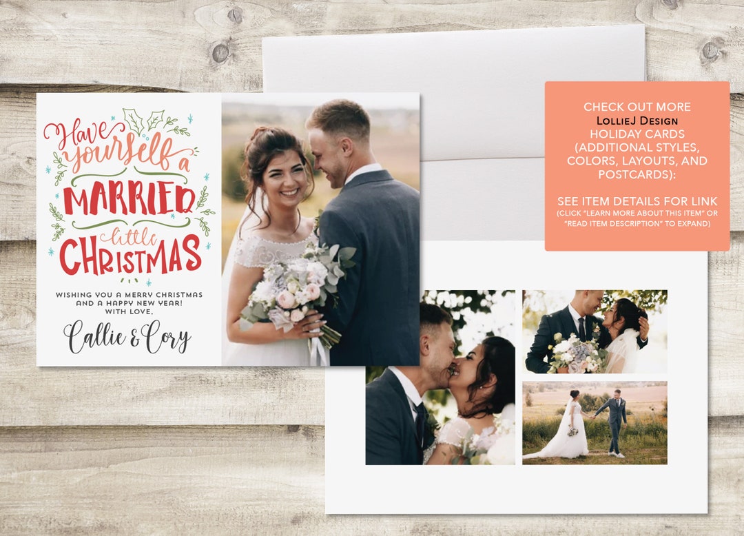 Have Yourself A Married Little Christmas Card 