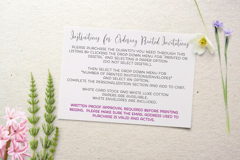 Paper Sage Green Flowers Recipe Kitchen Bridal Shower Greenery Brunch Bubbly Shower Recipe Card Invitation Dusty Blue Floral Kitchen Shower Paper Party Supplies