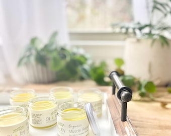 Organic Arnica Muscle Repair Salve, Natural Pain Relief Balm