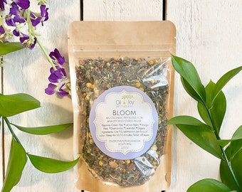 Bloom Tea • Floral Tea • Lavender Tea • Chamomile Tea • Green Tea • Earth Tea • Loose Leaf Tea