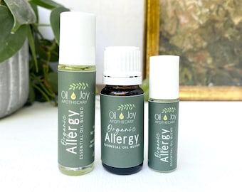 Organic Allergy Relief Essential Oil Blend