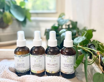 Essential Oil Room Spray, Natural Body Fragrance, Linen Spray