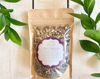 Cough & Cold Tea • Immune Support • Organic Tea Blend • Congestion Relief • Spice Tea • Loose Leaf Tea