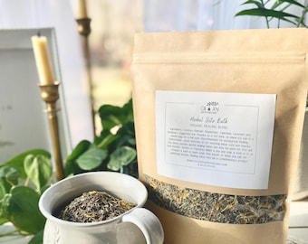 Organic Herbal Sitz Bath, Postpartum Healing Soak