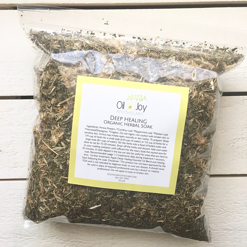 Broken Bone Soak Fractured Bone Pain Relief Soak Healing Etsy