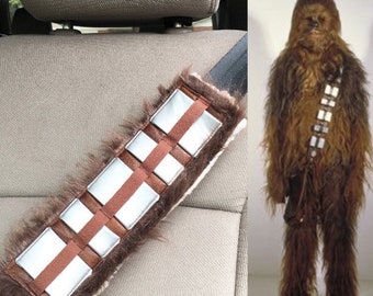 chewbacca seatbelt cover