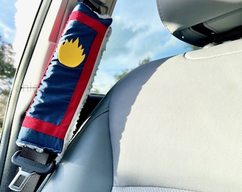 Star Lord Inspired Seat Belt Cover: guardians of the galaxy Car Pad