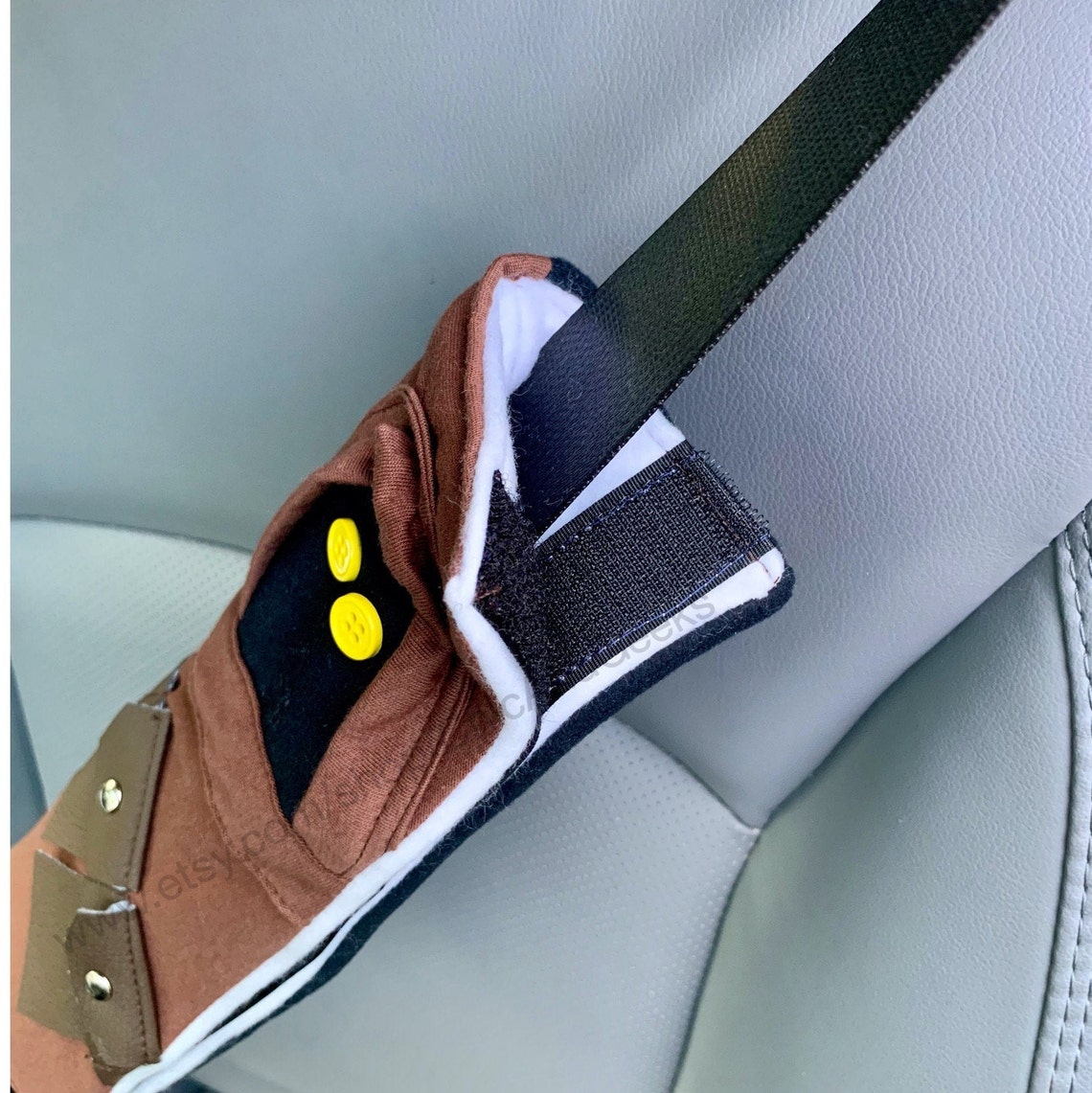 Jawa Inspired Seat Belt Cover Star Wars Seat Belt Pad Etsy Italia