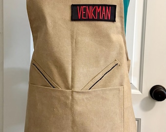 Avental de cozinha com bolsos inspirado nos Caça-Fantasmas para o Halloween
