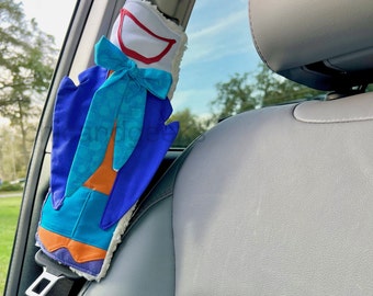 The Joker Inspired Seat Belt Cover | DC Comic Seat Belt Pad Cushion