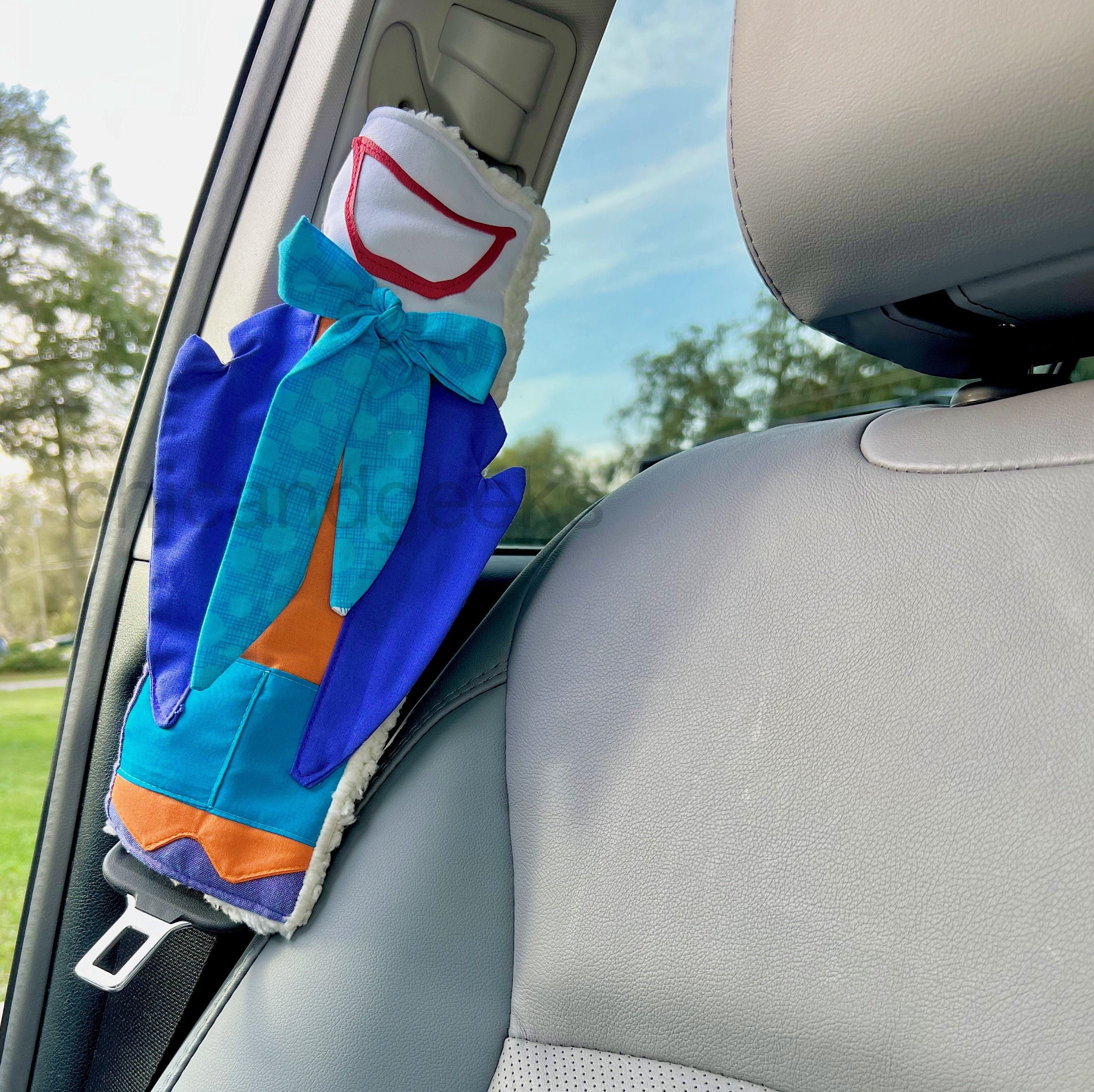 The Joker Inspired Seat Belt Cover DC Comic Seat Belt Pad Cushion Etsy Canada