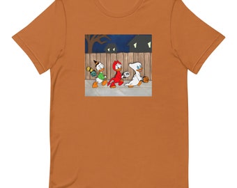 Camiseta de Halloween da Disney | Huguinho, Zezinho e Luisinho Doces ou Travessuras