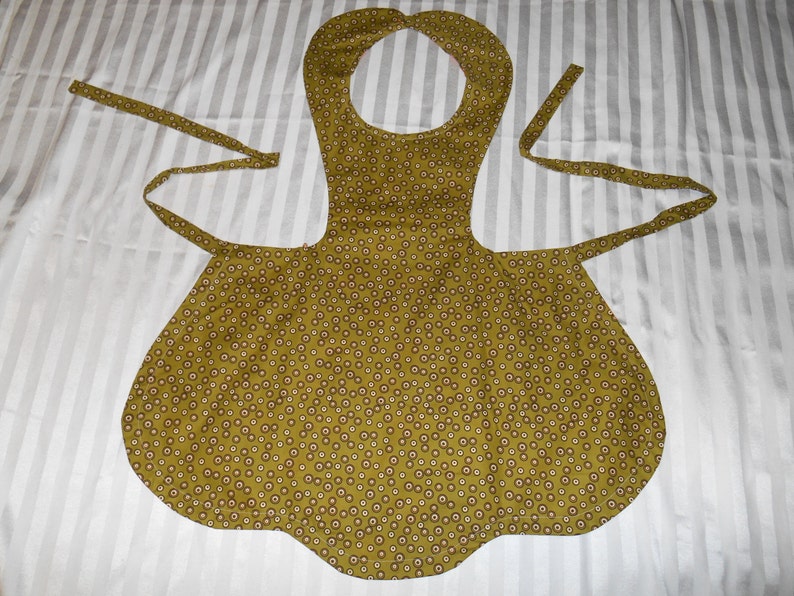 the Polly Womens Fall Apron Pumpkins Crows Black and White Polka Dot Over the Head